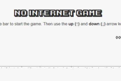 No Internet Game